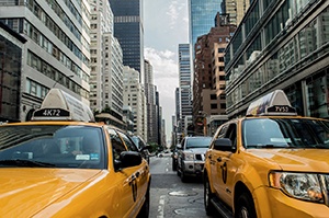 Taxibilar i New York